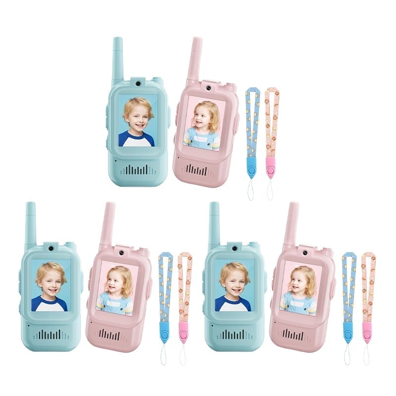 Sakerplus Rechargeable Video Walkie Talkies for Kids