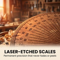 Handcrafted Wooden Precision Angle Finder