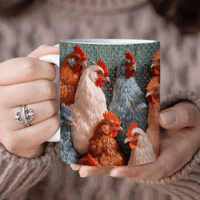 🐓Tazza con pollo 🎁Una buona scelta per il regalo di Natale