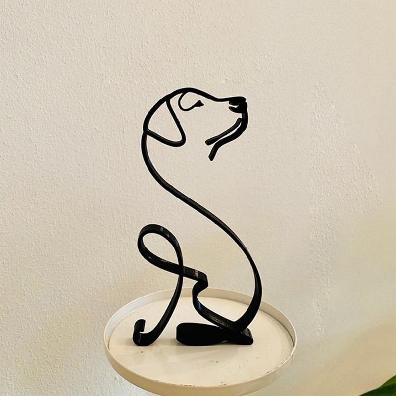 Kleine Tierkunstskulptur