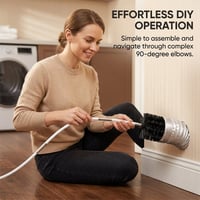 Felt Chimney Brush Cleaning Kit
