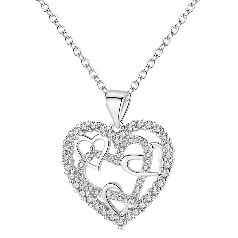 💕Interlocking Hearts Necklace