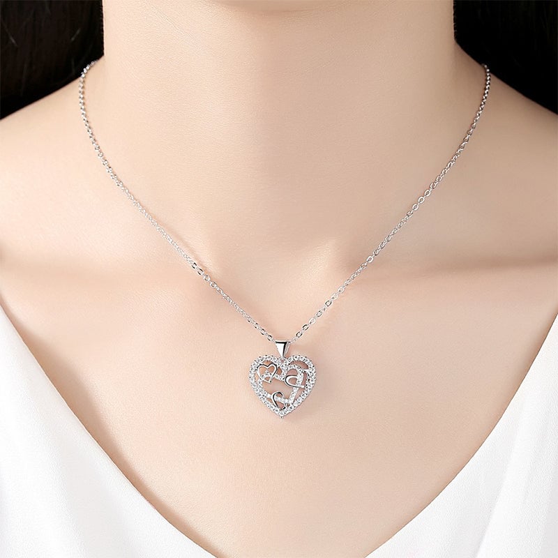 💕Interlocking Hearts Necklace