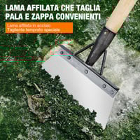 Pala di pulizia multifunzionale