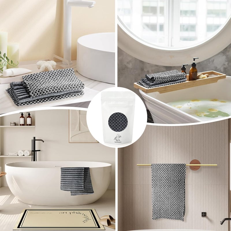 Exfoliating Antibacterial Shower Towel