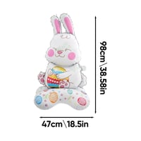 3D Easter Foil Balloon Garden Decoration