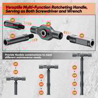 Ratchet 24-in-1 Screwdriver Set