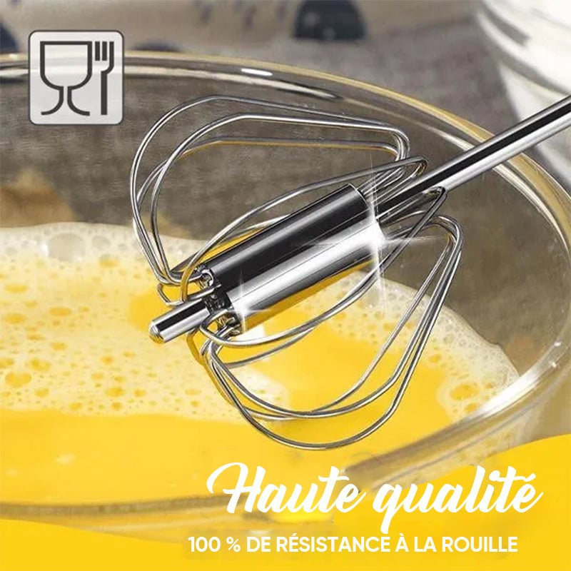 Fouet semi-automatique en acier inoxydable