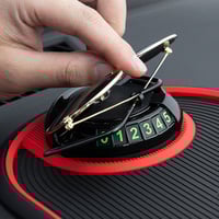 Multifunctional 4-in-1 car phone anti-slip mat