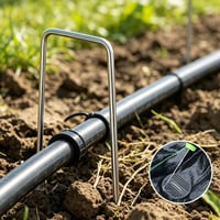 U-Shaped Ground Stake Set