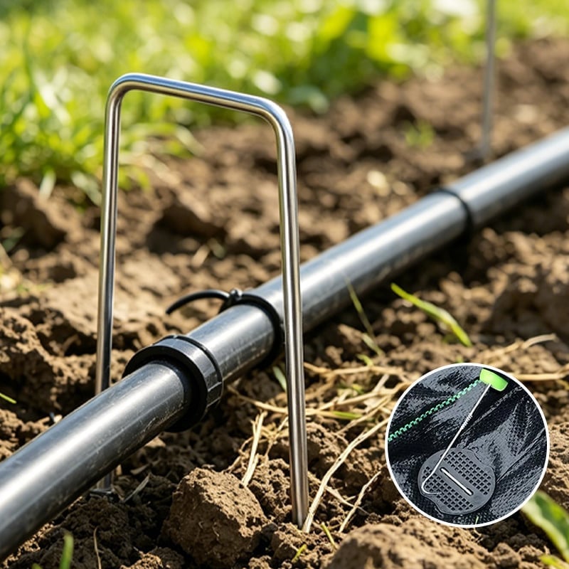 U-Shaped Ground Stake Set