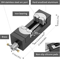Sakerplus® Smart Self-Adjusting Mini Vise Clamp