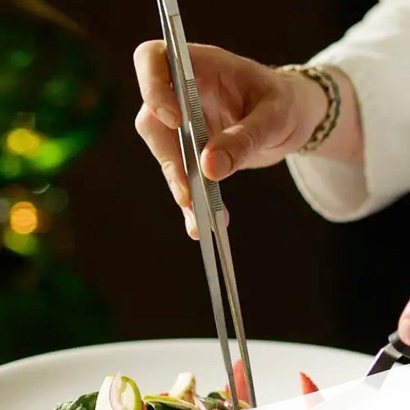 3 PCS Stainless Steel Kitchen Tweezers