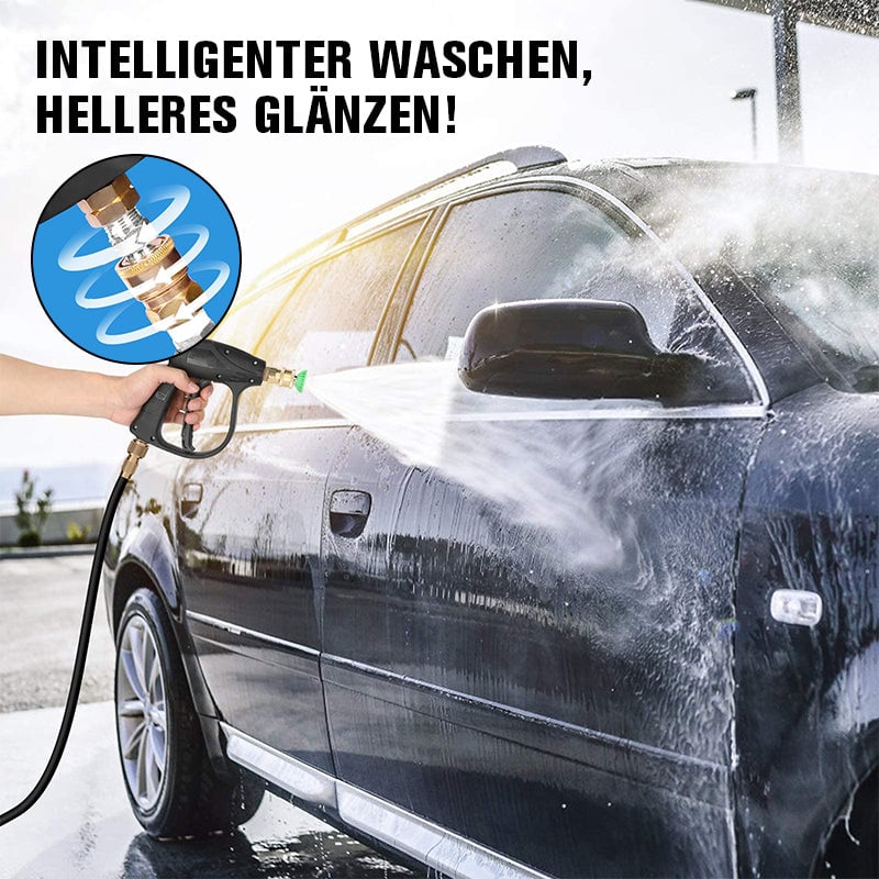 Hochdruck-Wasserpistole mit Düsen für die Autowäsche