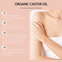 Organic Golden Castor Oil Roll-On with Rose Quartz