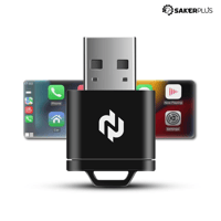 Sakerplus® Wireless CarPlay Android Auto Adapter