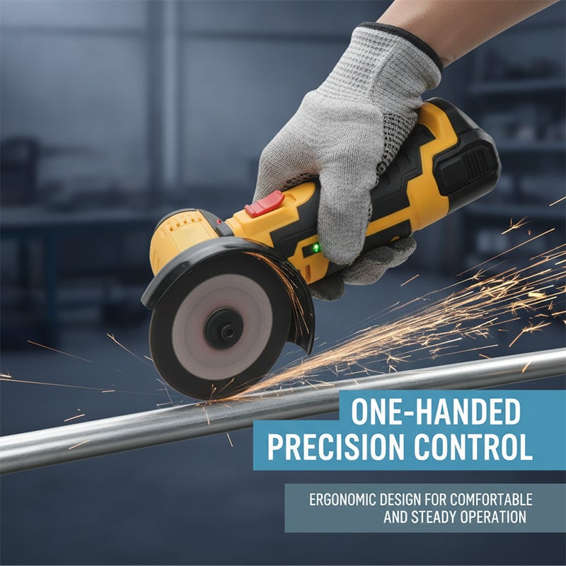 12V Brushless Mini Angle Grinder Kit