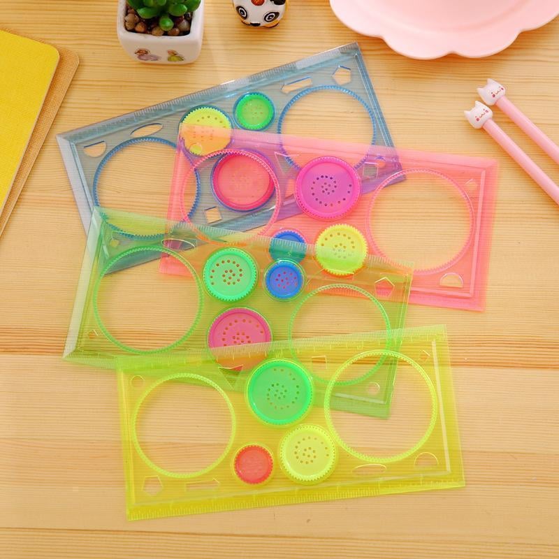 22pcs Spirograph Drawing Ruler Set