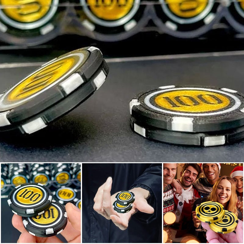 Chips Stack Magnetic Fidget Slider