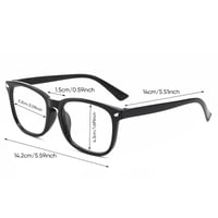 Classic Clear Anti-Blu-ray Glasses