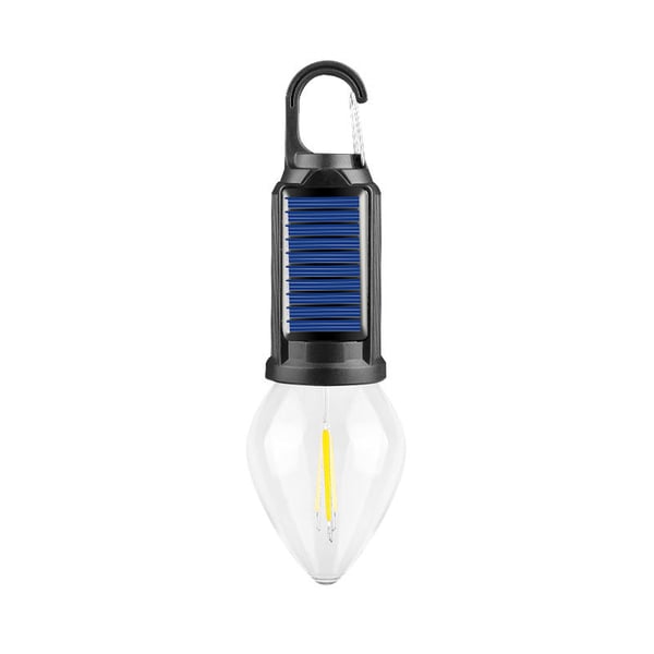 Wasserdichte LED USB wiederaufladbare Solar-Camping-Lampe mit Haken