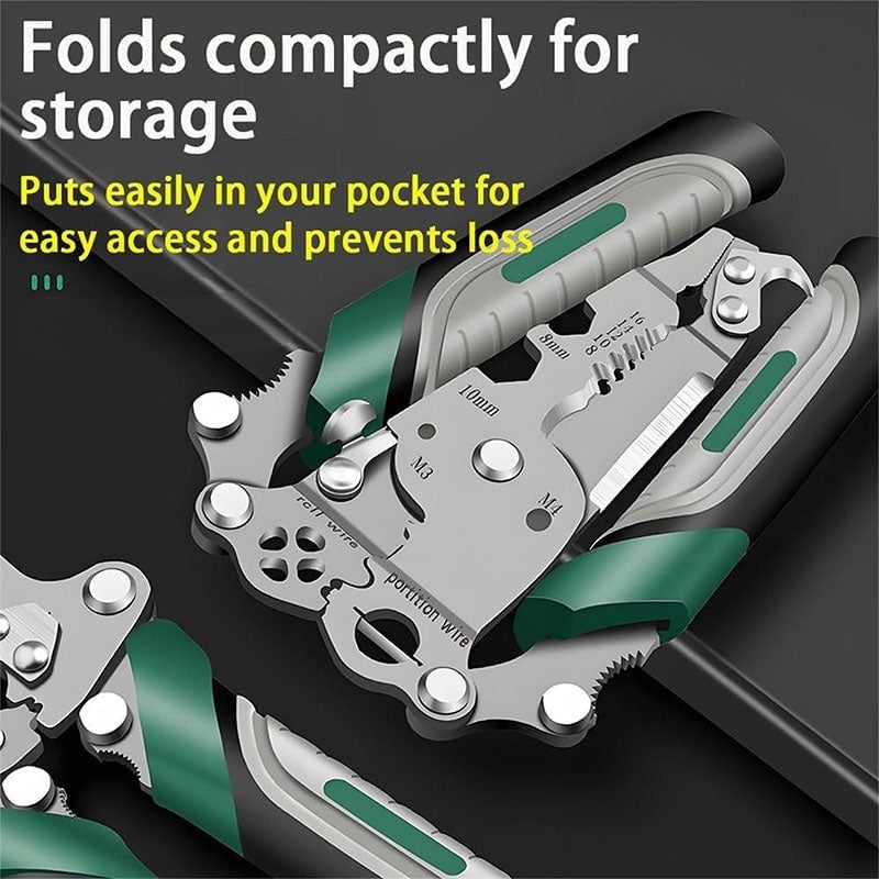 Sakerplus Multi-function Electrician's Pliers Set