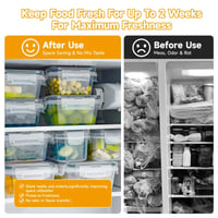 Sakerplus Essential Food Storage Container Set