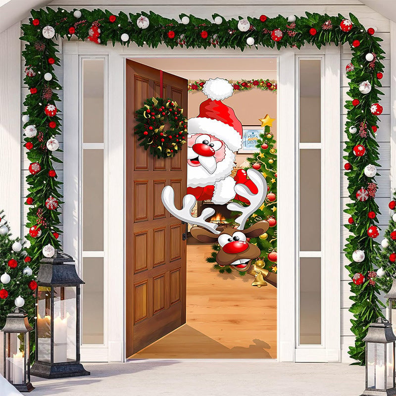 Kerstdeurversieringen