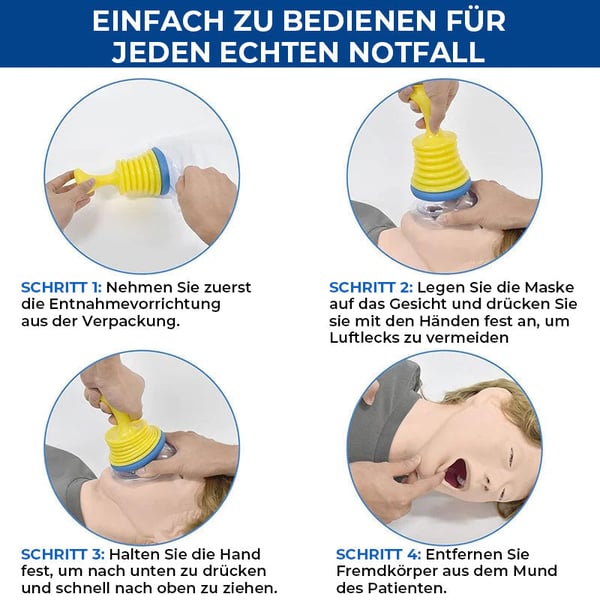 Vitalkapazitätstrainer + Erstickungsschutz