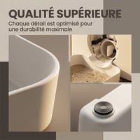 Bac de récupération pour lave-linge