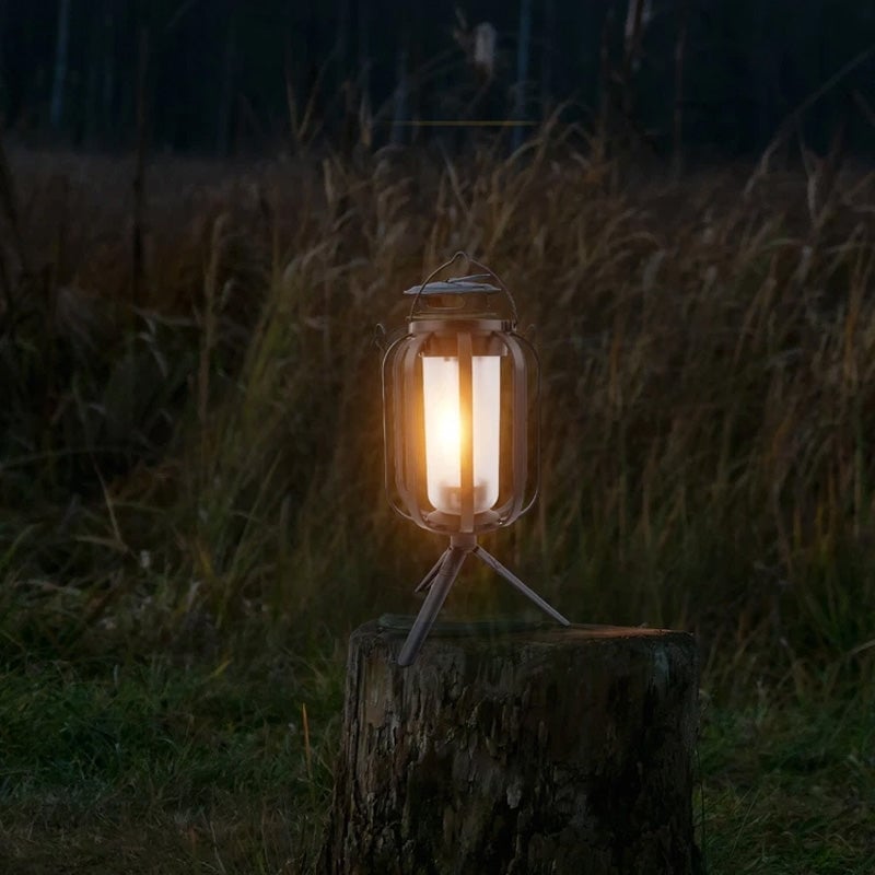 Sakerplus Solar lantern outdoor light with 4 Modes