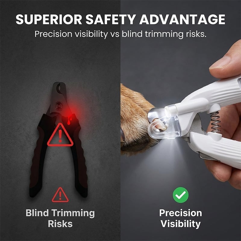 LED Light Pet Nail Clipper
