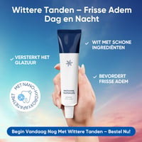 Nano Hydroxyapatiet & Kokosnoot Tanden Whitening Tandpasta