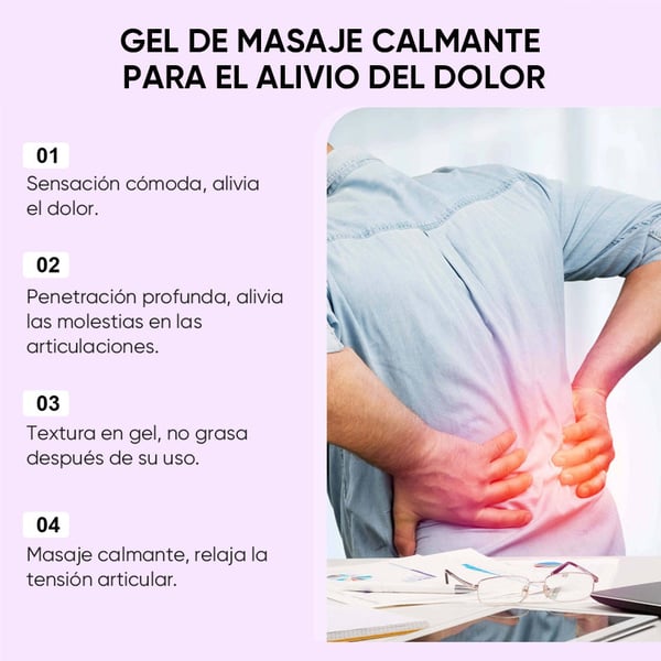 Gel de Masaje Corporal para Alivio Relajante