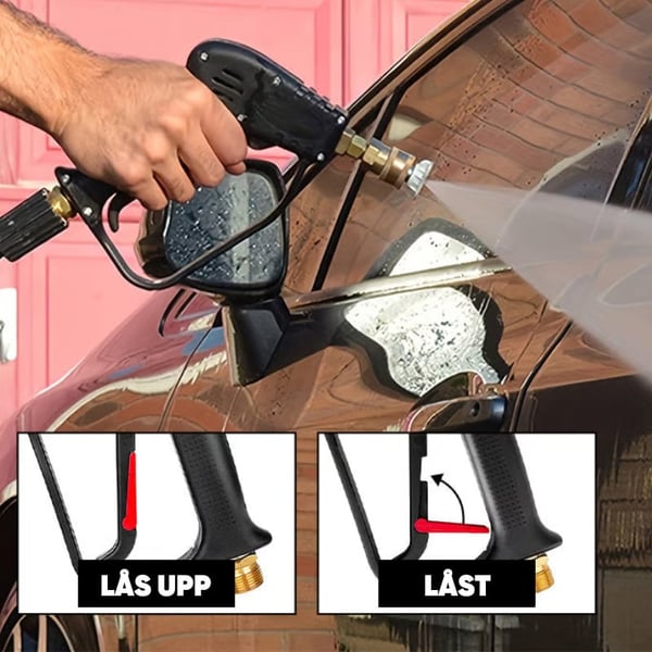 【Sale】Högtryckstvattenspruta Med Munstycken För Biltvätt