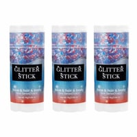 Patriotic Glitter Stick – Red, White & Blue for Hair & Body