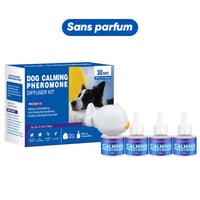 Ensemble diffuseur de phéromones apaisantes pour animaux (versions chat et chien)