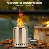 Sakerplus® Tragbare rauchfreie Tischfeuerstelle