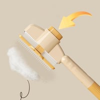 Self-cleaning Pet Flea Comb Grooming Brush