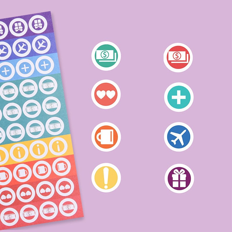 Kreatives Notizbuch mit Bindemittel