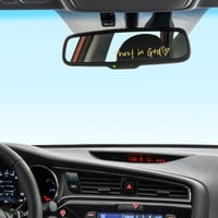 Trust in God Car Rearview Mirror Sticker