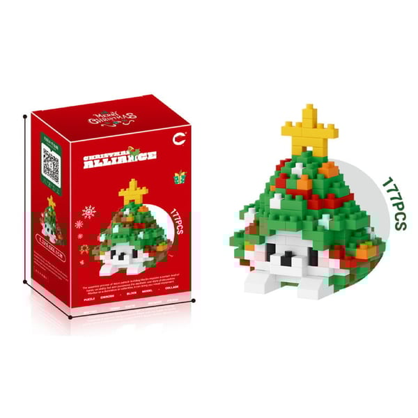 Sakerplus Christmas element building blocks