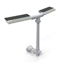 Dual-Head Solar & Type-C Pool Fountain Light