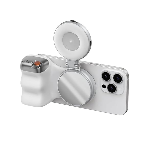 Saker Fun Shot Magnetic Grip & Magnetic Selfie Light