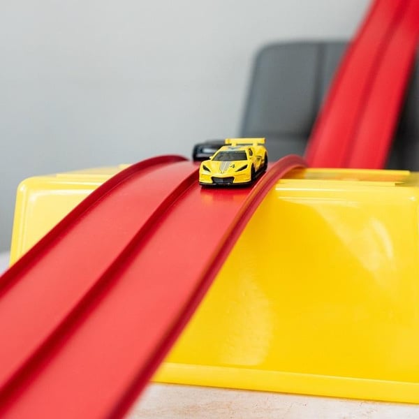 DIY Dual-Lane PVC Car Track