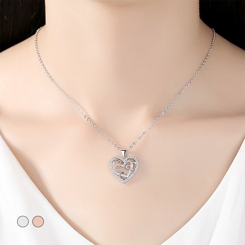 💕Interlocking Hearts Necklace