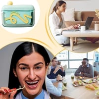 Automatic Pop-Up Dental Floss Box