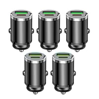 Upgraded Metal Pull-Ring Invisible Fast Car Charger