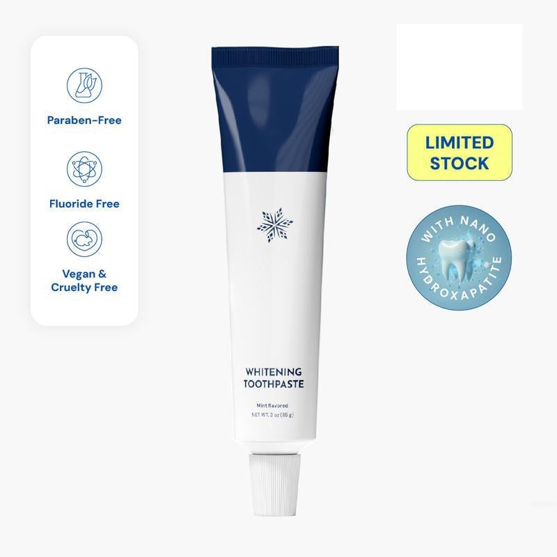 Nano Hydroxyapatite & Coconut Teeth Whitening Toothpaste