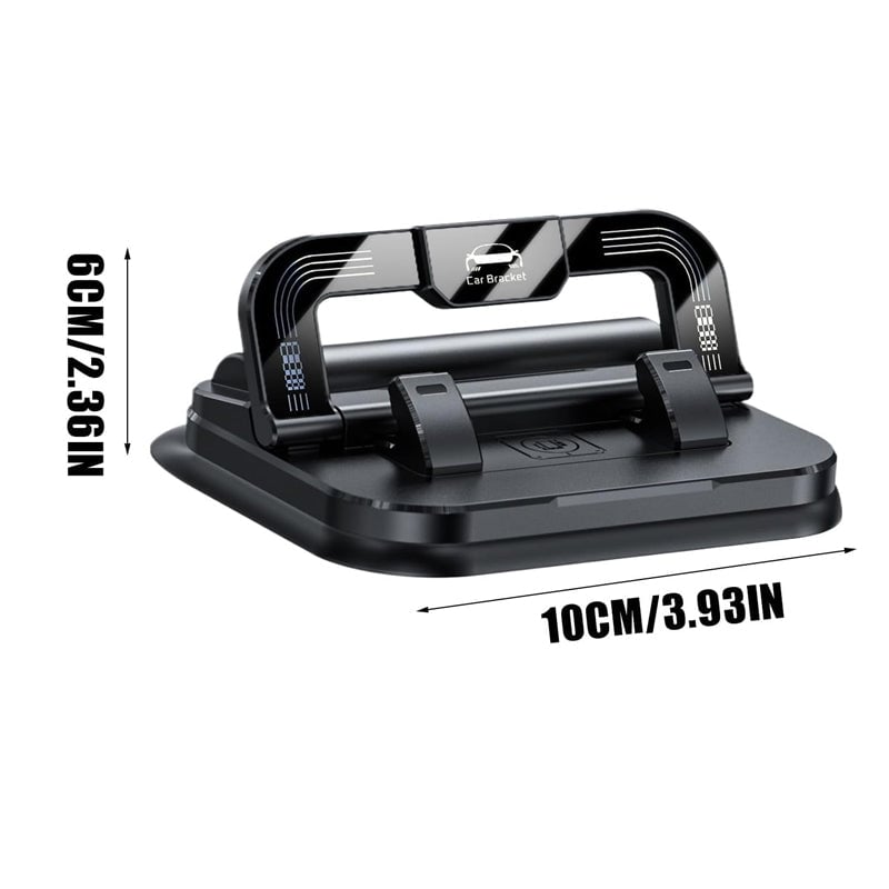 Foldable Silicone Parking Plate Phone Holder